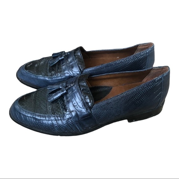 Stacy Adams snake skin loafers women’s size 7.5 - Picture 4 of 10